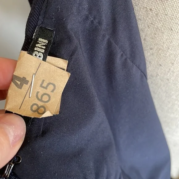 GIANNI BINI navy blue dress - Picture 8 of 11